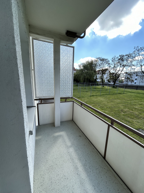 Immobilien Bild Muster Balkon