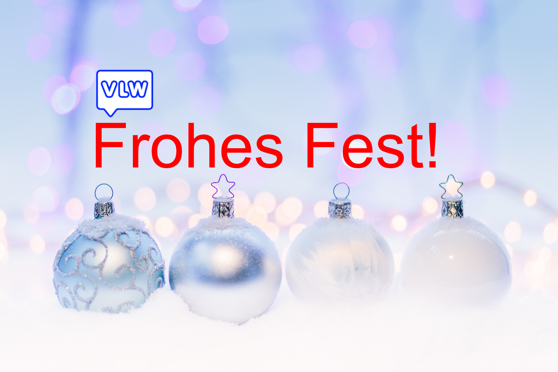 Frohes Fest und Schließzeiten Weihnachten/ Neujahr